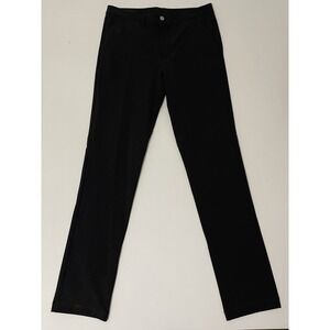 CRZ Yoga Pants Men 34x34 Black Performance Stretch Chino Golf Commuter